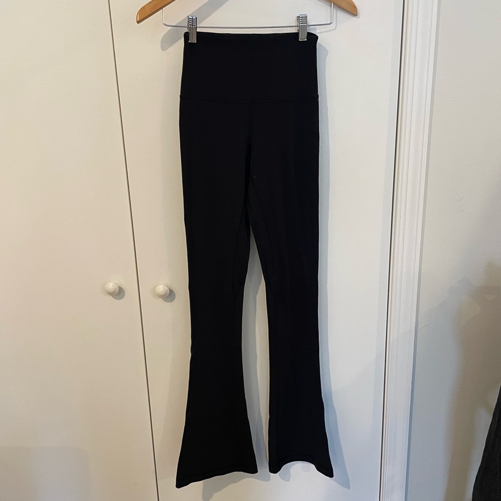 Lululemon Black Flared Leggings